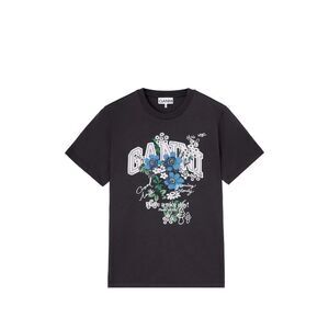 Ganni Black Tops - T-Shirts & Jerseys Women